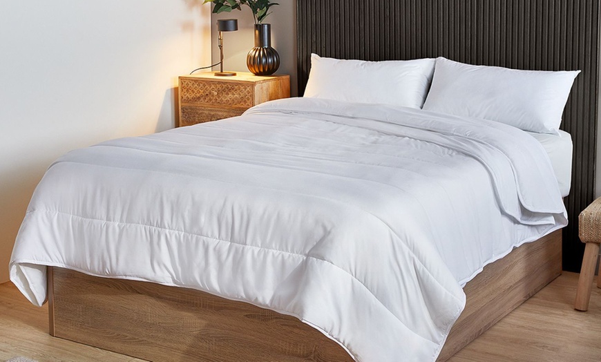 Image 1: Couette 4 saisons hypoallergénique en microfibre Pikolin Home