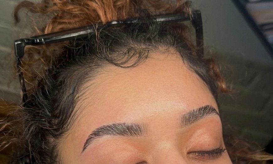 Image 3: Eyebrow Lamination & Wax or Half Set Lashes 