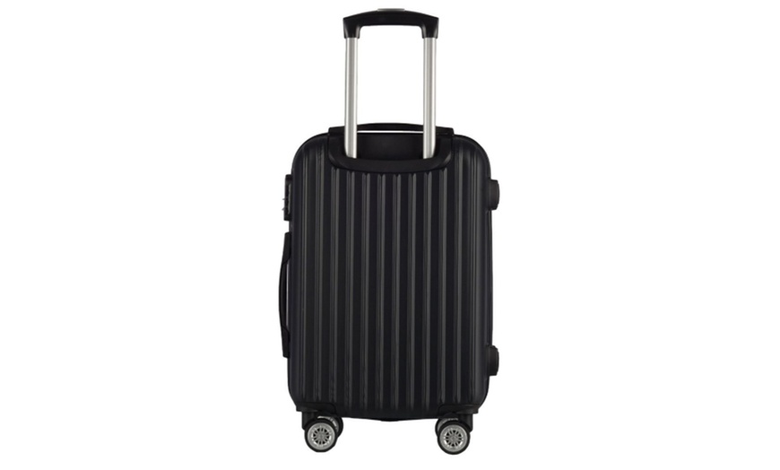 Image 9: Milano Premium 3pc ABS Hardcase luggage Set