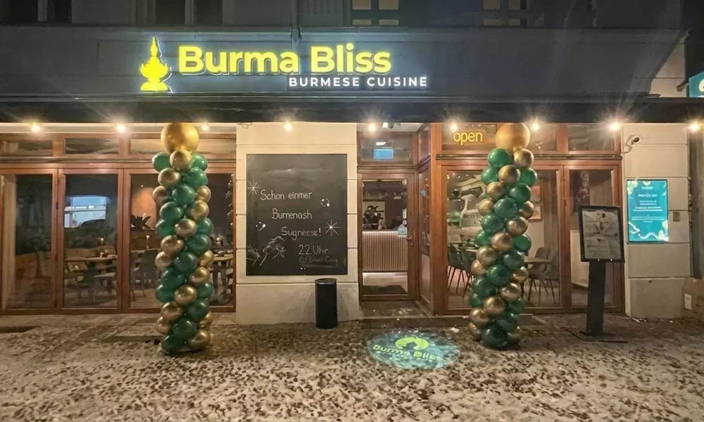 Kulinarische burmesische Reise - 3-Gänge-Menü für 1, 2 oder 4 Personen