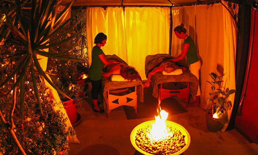 Image 2: Relax with Chakra Stone Massage, or Couples Spa Package! 