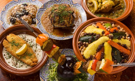 3-Course Prix Fixe Dinner with Drink for Two - Marrakesh Moroccan Restaurant Seattle