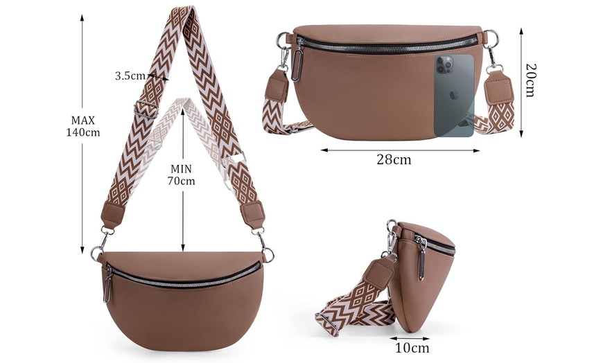 Image 2: Bolso de correa ancha