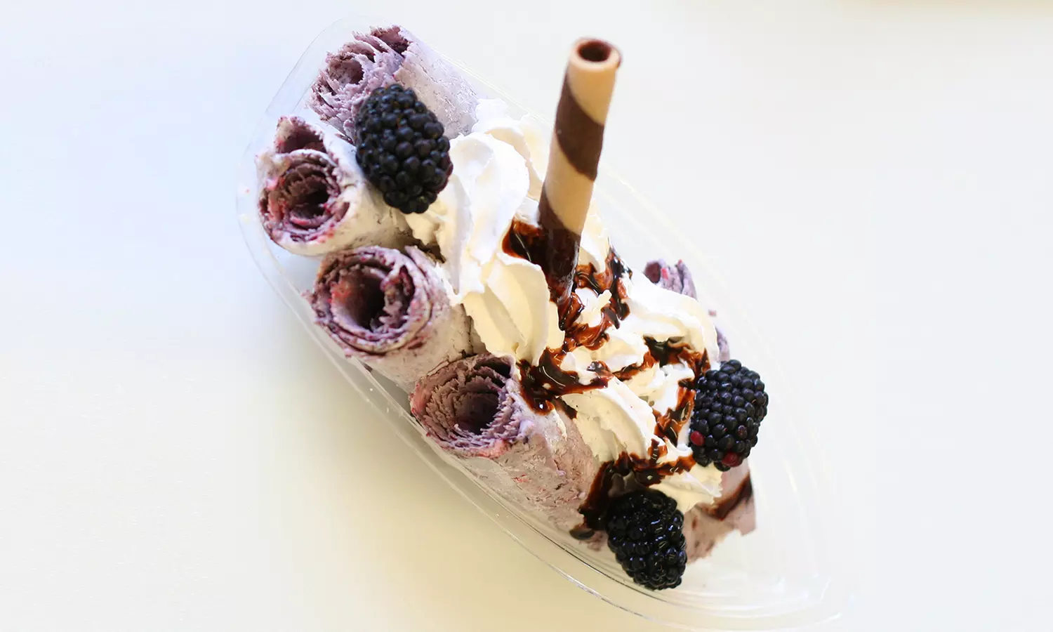 Build-Your-Own Rolled Ice Cream at Nice Pan (Up to 56% Off). Four Options Available - Must Be Used By October 31 - Second Medium