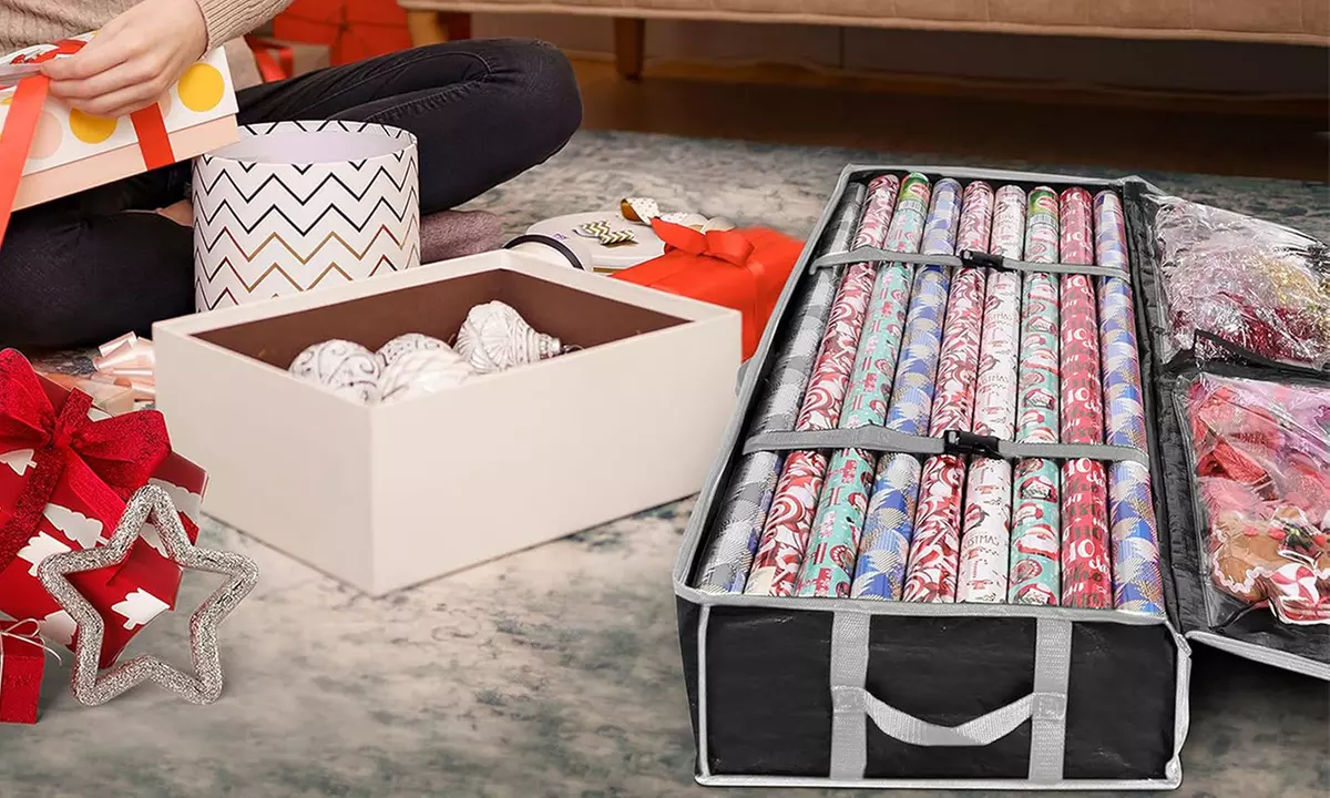 Wrapping Paper Organiser