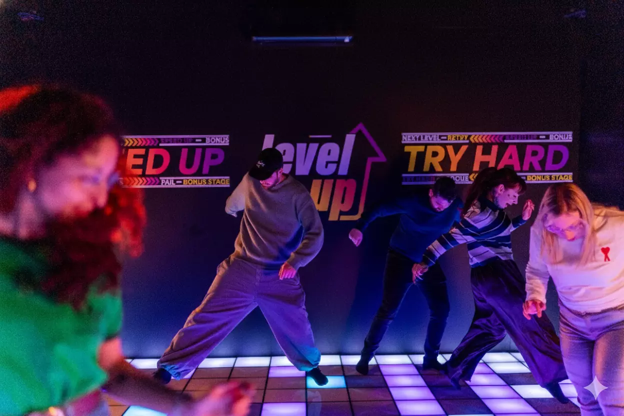 Partie de Bitpong ou Level Up avec Game in Lyon