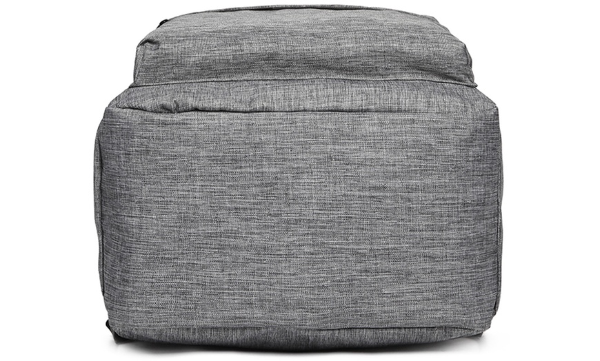 Image 13: Mochila escolar con correas acolchadas y múltiples bolsillos