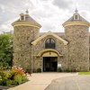 Image 1:  Entry to Fenimore Farm and Country Village +Fenimore Art Museum
