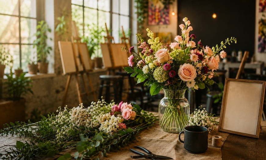 Image 3: Floral Arrangement and Bouquet Building Workshop