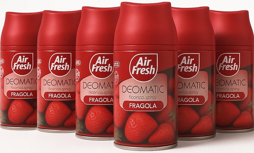 Image 10: Pack di 6 ricariche di ambientatore spray Air Fresh Deomatic