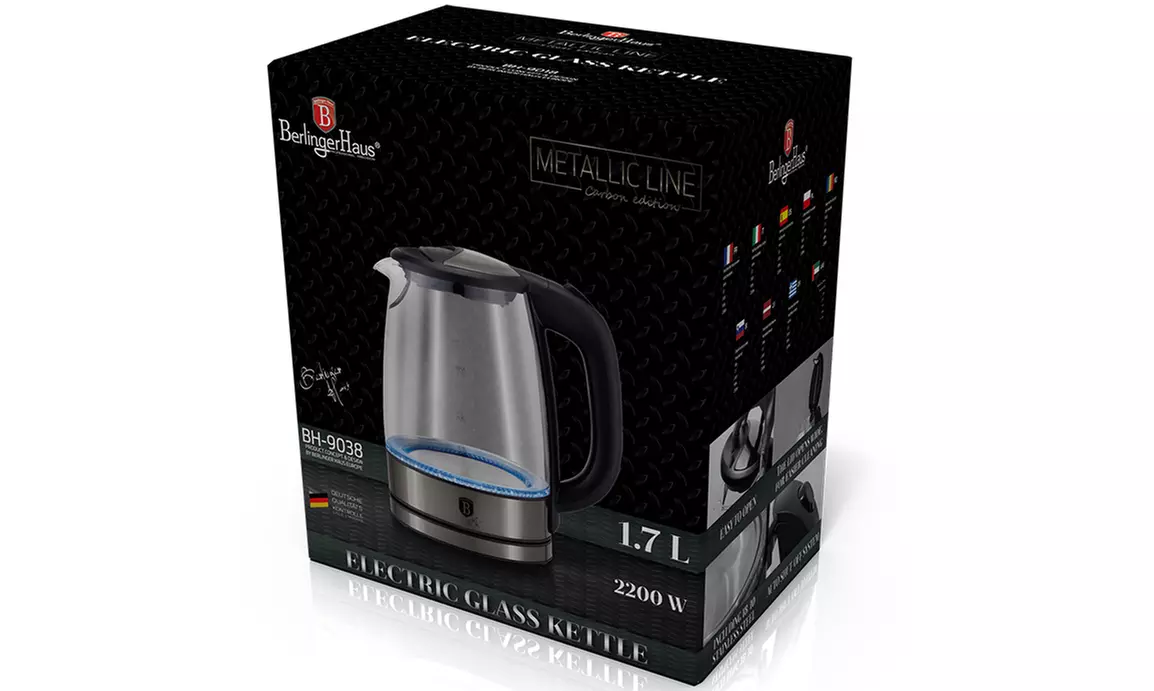 Bouilloire en verre Berlinger Haus Metallic Line Edition - Second Medium
