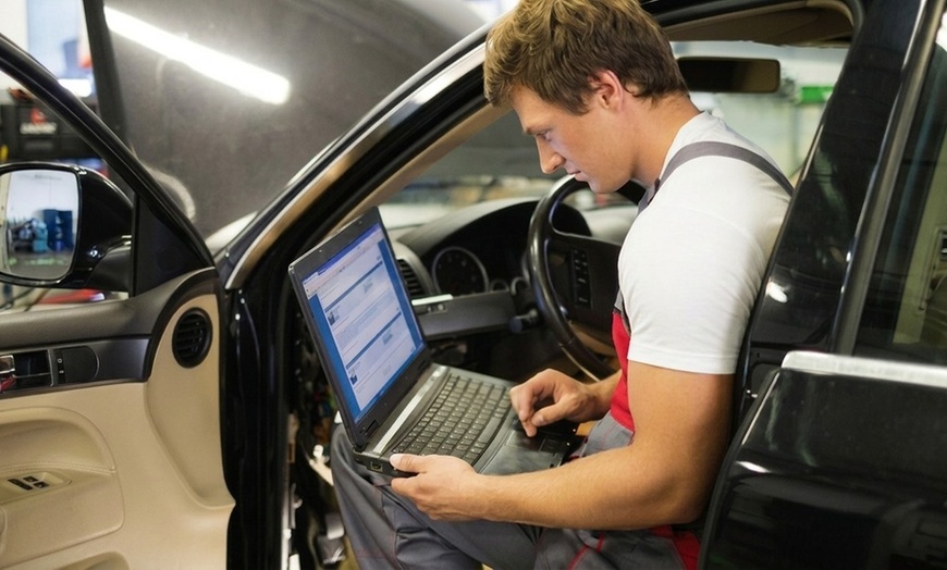 Image 4: Synthetic Blend or Full Synthetic Oil Change & Brake Fluid Service