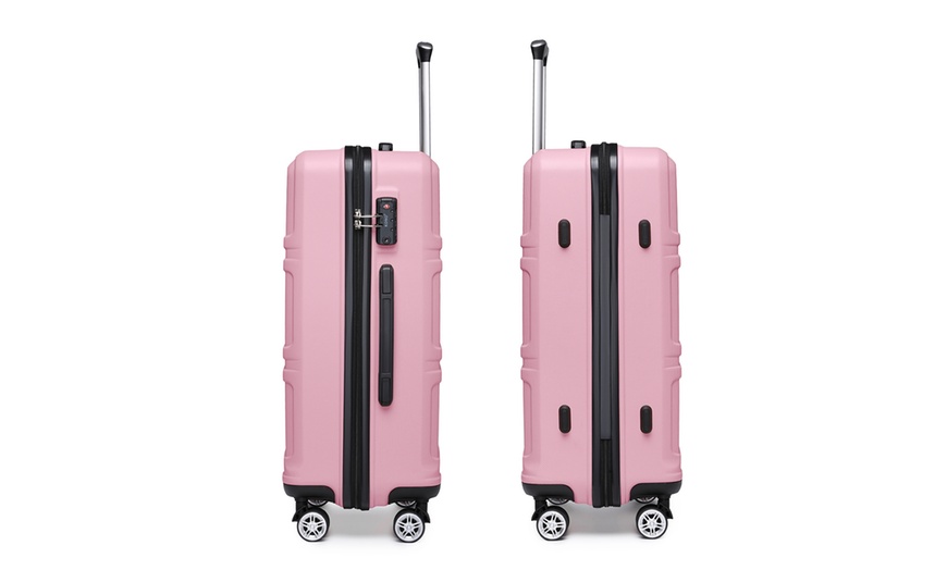Image 34: Travel Suitcase with 360° Spinner Wheels and TSA Locks
