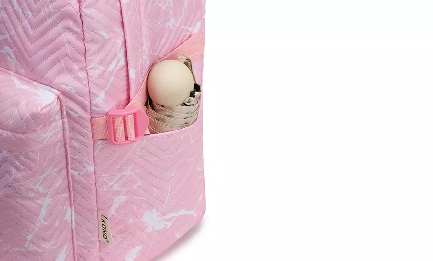 Image 10: Mochila escolar de 22 litros con compartimento para portátil