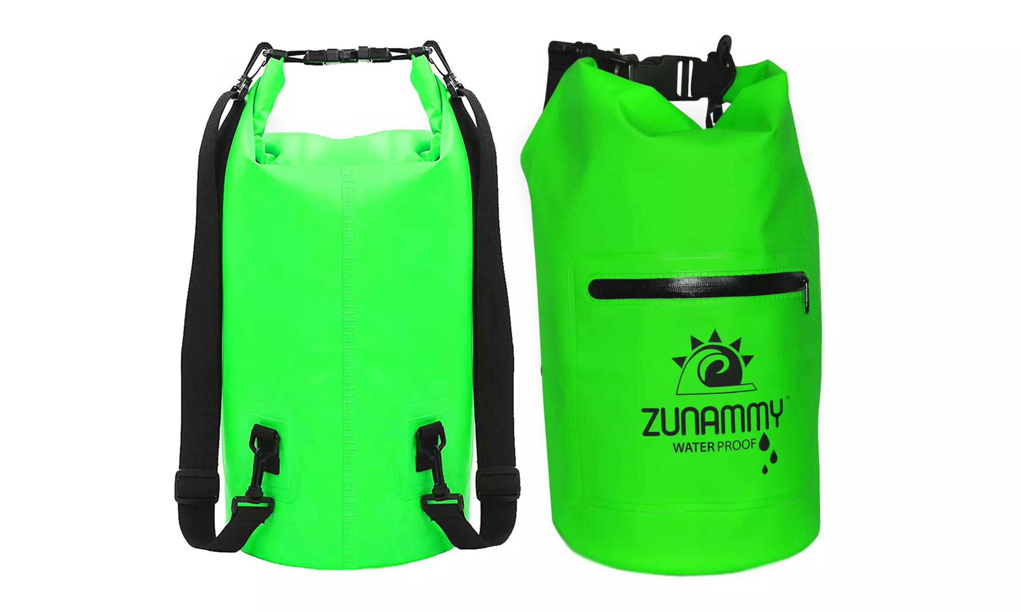 Waterproof Floating Duffel Dry Bag with Shoulder Strap and Zipper
