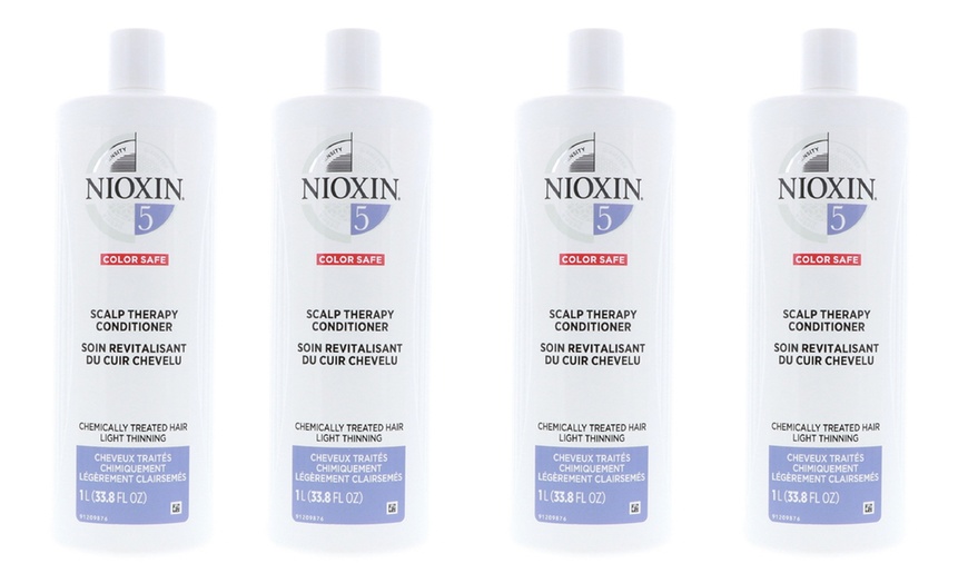 Image 4: Up to 6 Packs of Nioxin System 5 Scalp Therapy Conditioner 33.8 Fl. Oz.