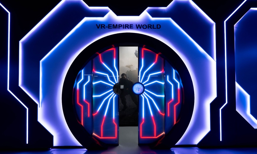 Image 7: Step Into Thrilling VR 360 Flight, SUper Glate or Arena For One or Two