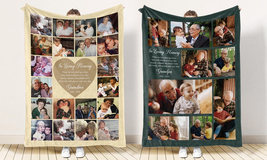 Image 8: Personalisierbare Foto-Decke