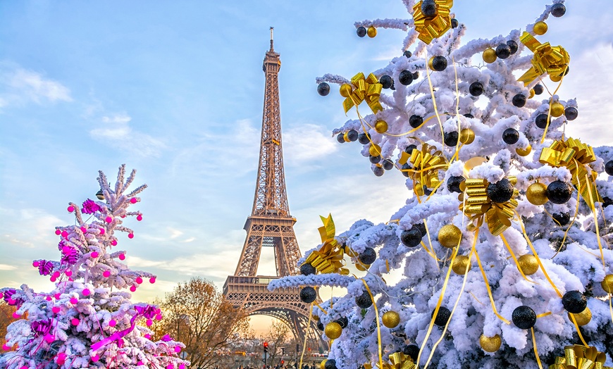 Image 1: ✈ 8-Day Xmas Market-France, Switzerland & Italy Vacation w/Hotel & Air