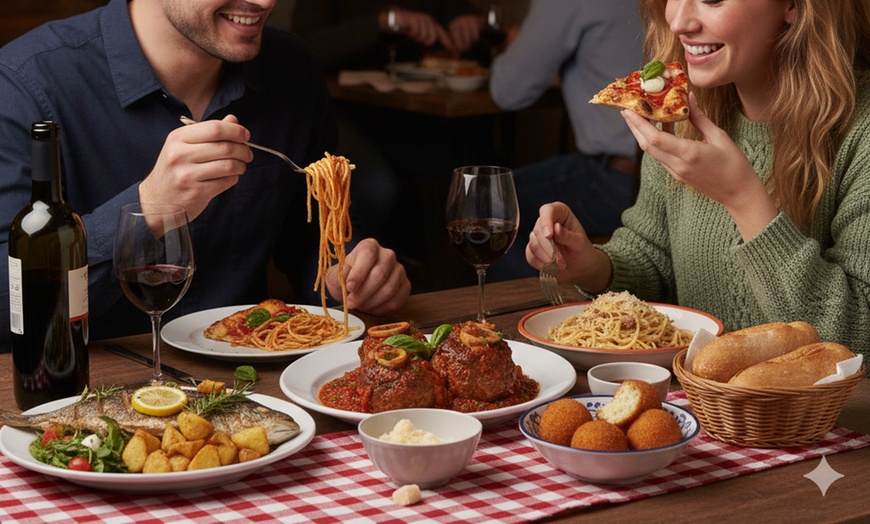 Image 2: Garibaldi Italian Feast for Two, Italian Banquet for Four and More