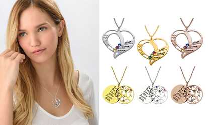 Personalised Birthstone Necklace