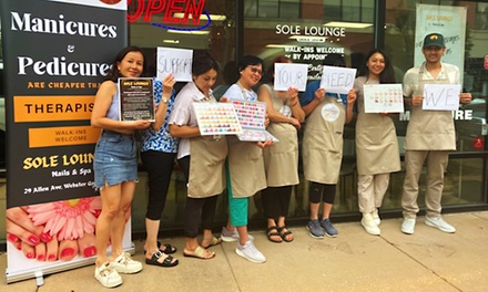 Gel Manicure - Sole Lounge Day spa