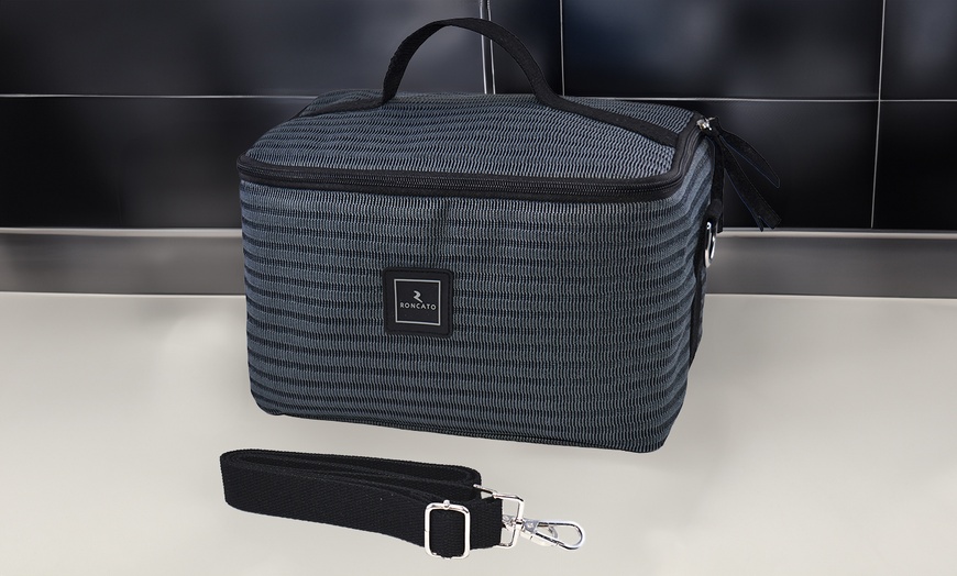 Image 1: Collezione R Roncato con beauty case, zaino e tracolla