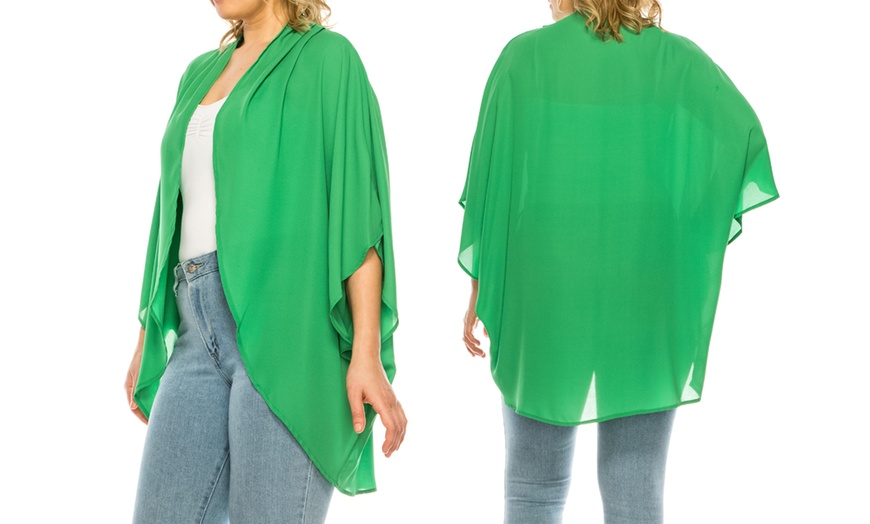 Image 7: MOA Collection Women's Loose Fit Cardigan Sweater