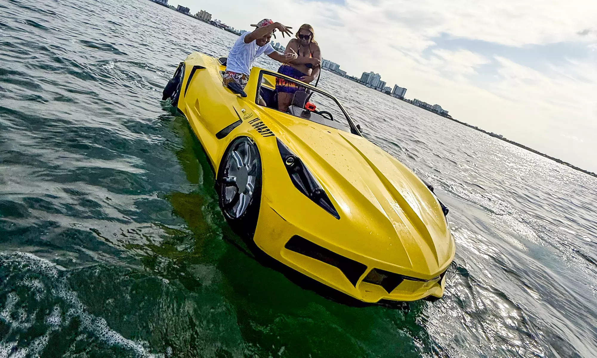 Jetcar + Opt Jetski Adventure & Boat Ride w/w/o $250 Due at Check-in
