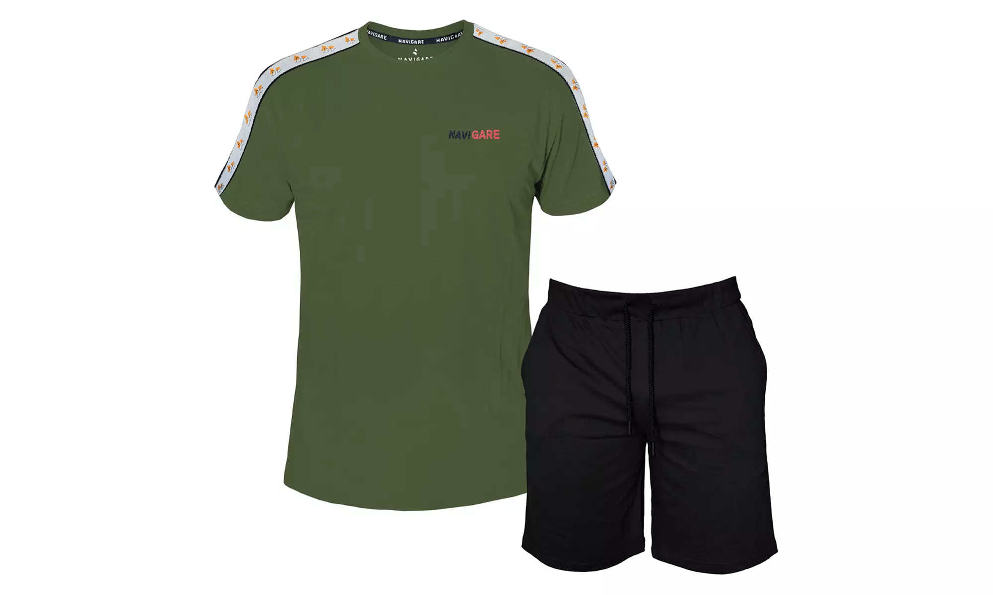 Completo homewear da uomo a maniche corte Navigare