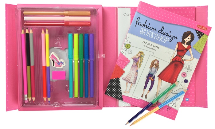 Up To 40% Off on Fashion Design Drawing Kit | Groupon Goods