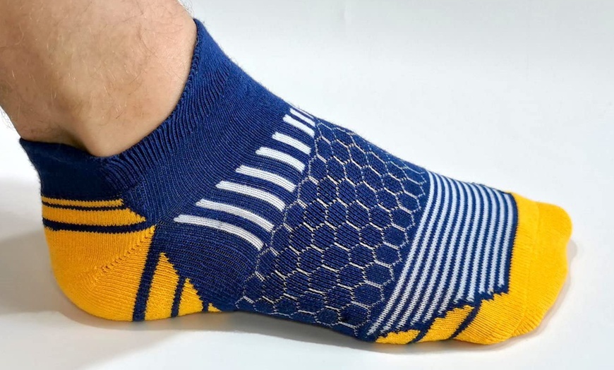 Image 10: 1 oder 6 Paare Sport-Knöchel-Socken für Damen oder Herren