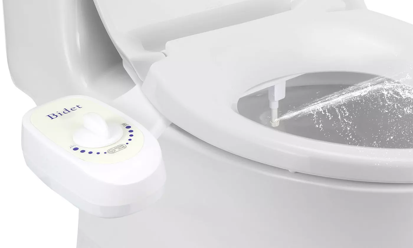 iMounTEK Cold Water Spray Bidet, Self-Cleaning, Non-Electric, Retractable Nozzle