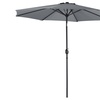 Image 12: 3M Rotating Parasol with UV Protection; Adjustable and Stylish Design