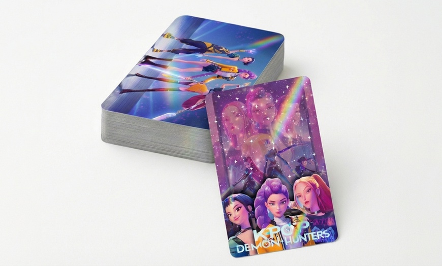 Image 3: Cartoon-Inspired 30 Pieces LOMO Card Set with Star Laser Shiny Design