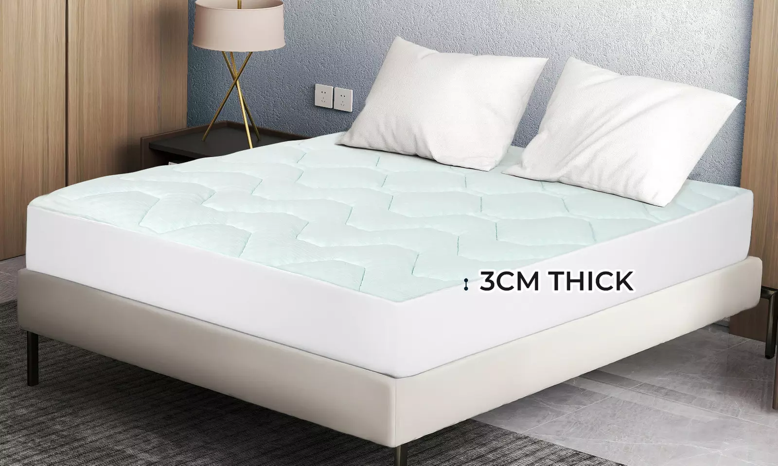 Lavio Memory Foam Mattress Topper Collection