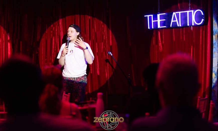 Image 8: Up to 53% Off on Dinner & Comedy Show at Zebranos