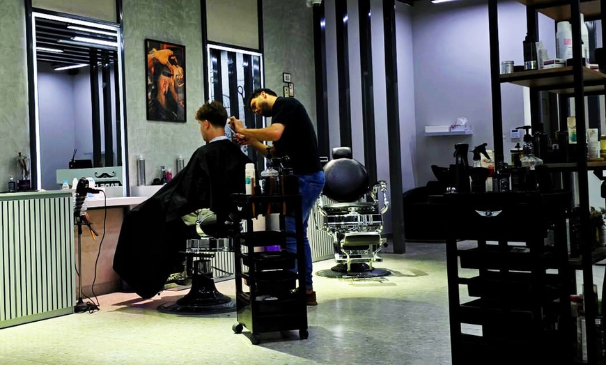 Image 3: Gents Haircut, Blow-dry, Classic Manicure, Pedicure, Wash, & More