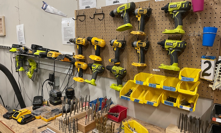 Image 9: Community Open Shop - Free Orientation with purchase of One Month Pass