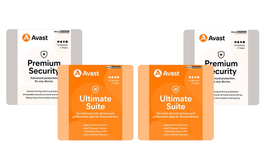 Image 1:  Avast Premium Security or Avast Ultimate Suite (Up to 76% Off)