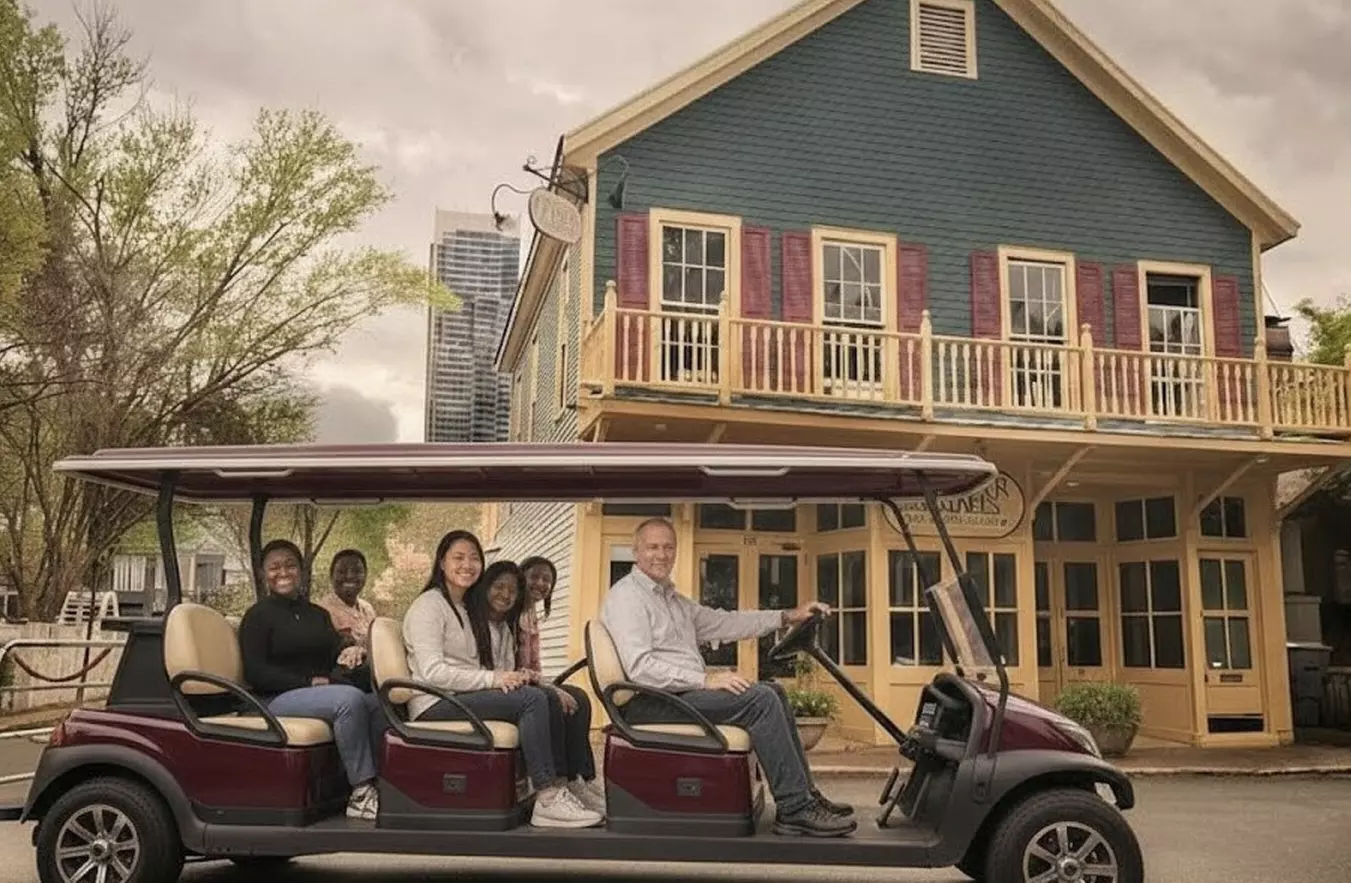 Charlotte's History, Delivered in Style: The Deluxe Cart Tour