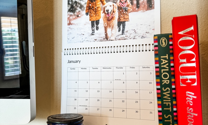 Image 3: Create a Custom Desktop or Wall Calendar | Photo Memories All Year