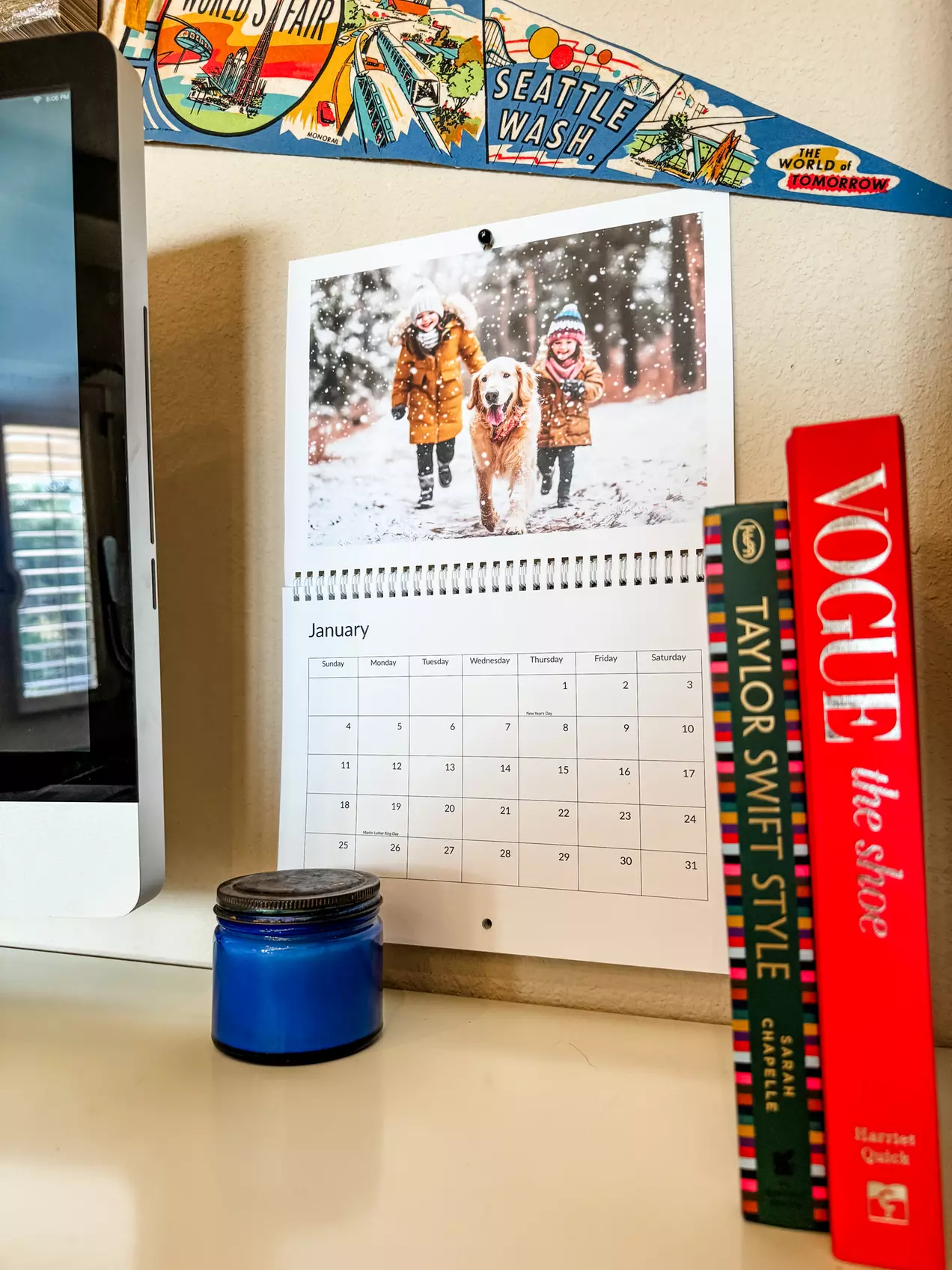 Create a Custom Desktop or Wall Calendar | Photo Memories All Year