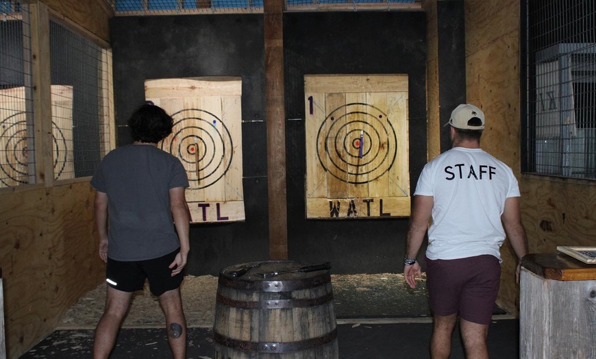 Image 7: Up to 44% Off Indoor Axe Throwing at Loki's Axe Haus
