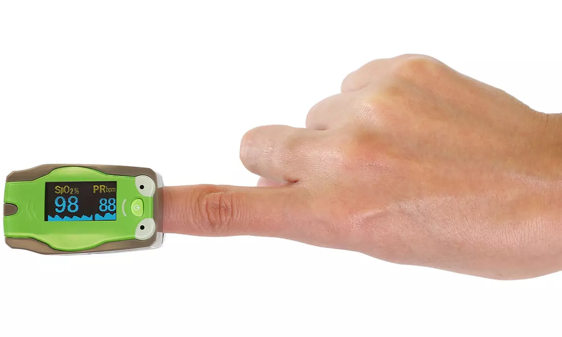 Baseline Pediatric Fingertip Pulse Oximeter - Second Medium