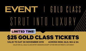 Event Cinemas: Gold Class Ticket