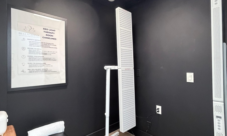Image 3: Single Visit, 5 or 10 Pack of  7 Wavelengths Red Light Therapy Room