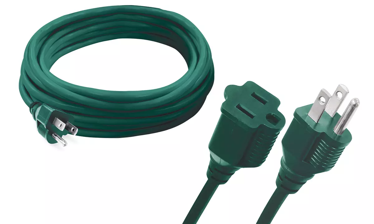 Sun Joe & Snow Joe 20' Gauge Vinyl Landscape Outdoor UL-Rated Extension Cord - Second Medium