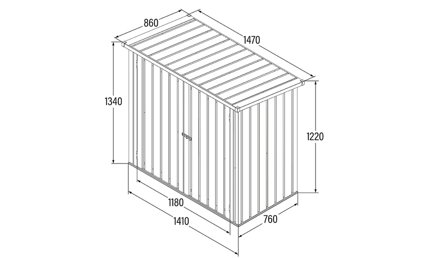 Image 15: Home Deluxe Geräteschuppen BOHIO