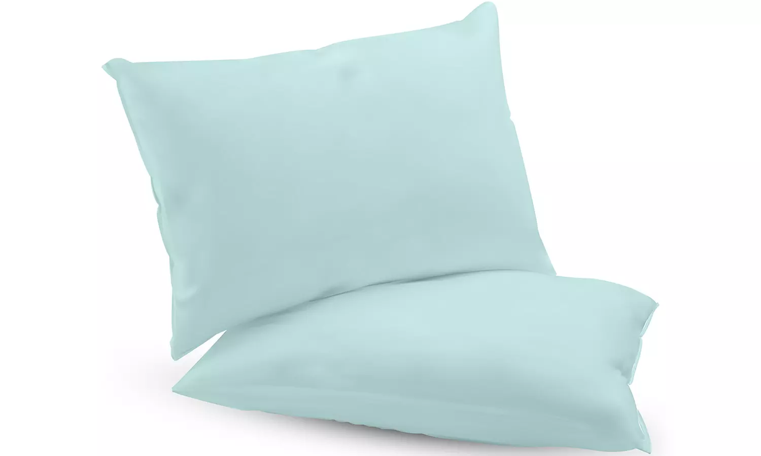King Queen Standard Pillowcase Pillow Case Egyptian Cotton Feel 1800 Count Case
